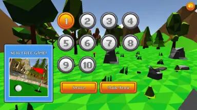 Captura de tela de Mini Golf: Retro 5