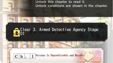 Captura de tela de Bungo Stray Dogs: Tales of the Lost 14