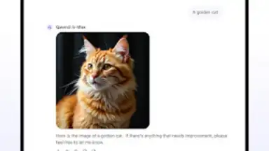 Captura de tela de Qwen Chat 16