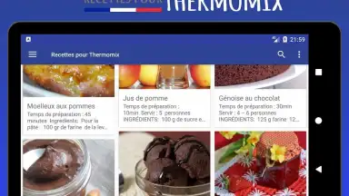 Captura de tela de Recettes pour Thermomix 9