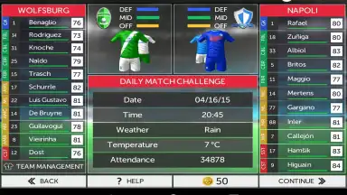 Captura de tela de First Touch Soccer 2015 7