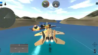 Captura de tela de F14 Fighter Jet 3D Simulator 8