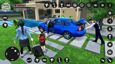 Captura de tela de Virtual Rent Home Happy Family 3