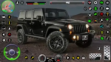 Captura de tela de Jeep Driving Simulator offRoad 1