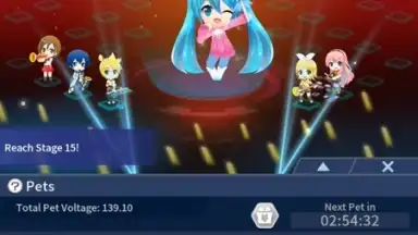 Captura de tela de Hatsune Miku - Tap Wonder 8