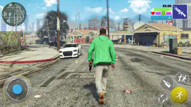 Captura de tela de Grand Gangster: Rope hero City 4