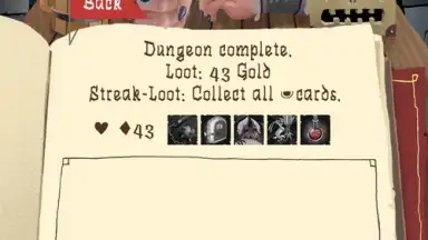 Captura de tela de Card Crawl 3