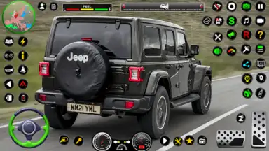 Captura de tela de Jeep Driving Simulator offRoad 3