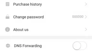 Captura de tela de SGreen VPN 3