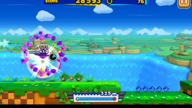 Captura de tela de Sonic Runners Revival 3