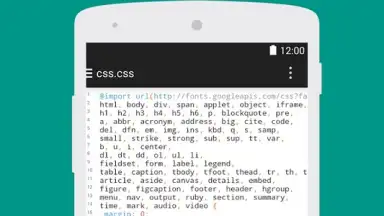Captura de tela de Turbo Editor 12