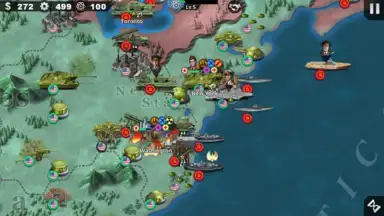 Captura de tela de World Conqueror 4-WW2 Strategy 3