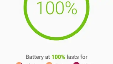 Captura de tela de AccuBattery 6