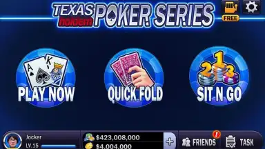Captura de tela de Texas Holdem - Poker Series 1