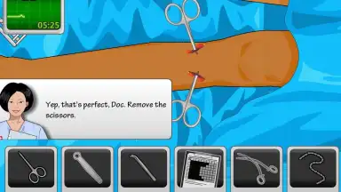 Captura de tela de Operate Now Leg Surgery 1