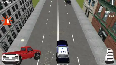 Captura de tela de Police Traffic Racer 4