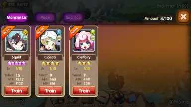 Captura de tela de Fantasy Monster 14