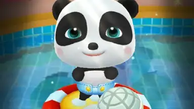 Captura de tela de Talking Baby Panda 2