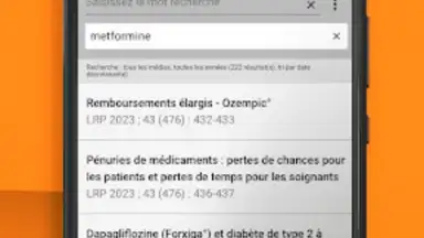 Captura de tela de Application Prescrire 11