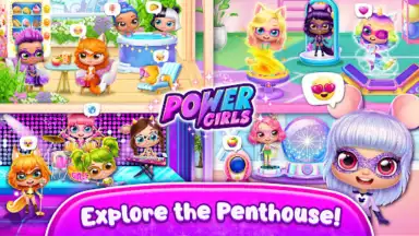 Captura de tela de Power Girls - Fantastic Heroes 3