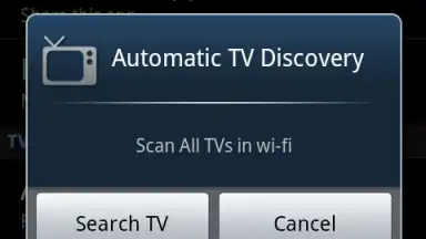 Captura de tela de TV Remote for Samsung 2