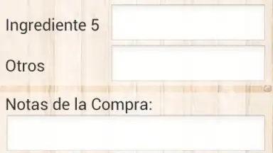 Captura de tela de Recetas Caseras 2