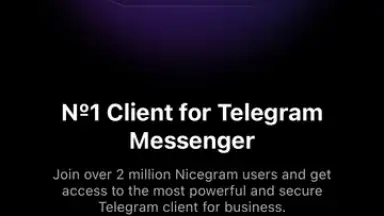 Captura de tela de Nicegram: Web3 for Telegram X 7