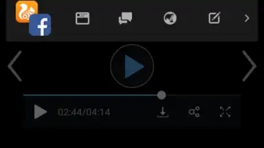 Captura de tela de Video Downloader for UC Browser 2