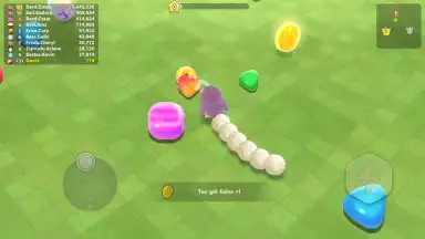 Captura de tela de Sweet Crossing: Snake.io 3