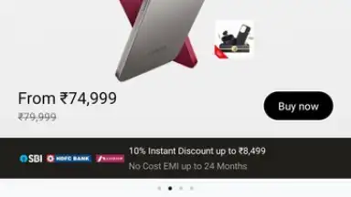 Captura de tela de OPPO Store 16