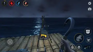 Captura de tela de Raft Survival: Multiplayer 8