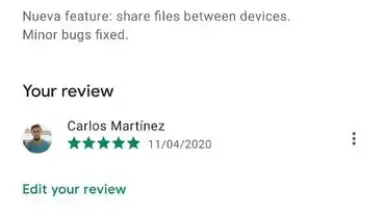 Captura de tela de Google Play 3
