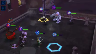 Captura de tela de Ninja Turtles: Legends 4