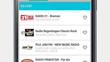 Captura de tela de radioplayer 2
