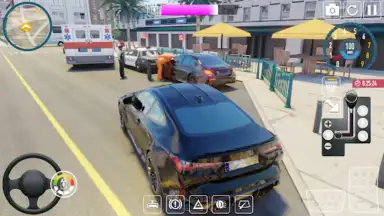 Captura de tela de Car Driving School Sim 2023 1