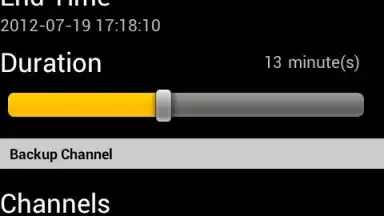 Captura de tela de iWatch DVR II 2