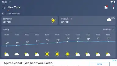 Captura de tela de Weather - Accurate Weather App 2