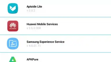 Captura de tela de Aptoide Lite 3