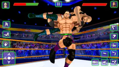 Captura de tela de Real World Wrestling Arena 1