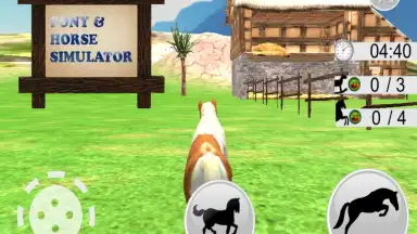 Captura de tela de Pony Horse Simulator Kids 3D 12