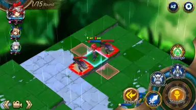 Captura de tela de Biazing Sword - SRPG Tactics 6