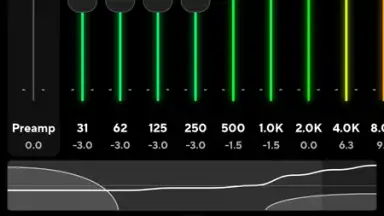 Captura de tela de Poweramp Equalizer 9