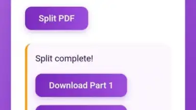 Captura de tela de PDF Converter 1