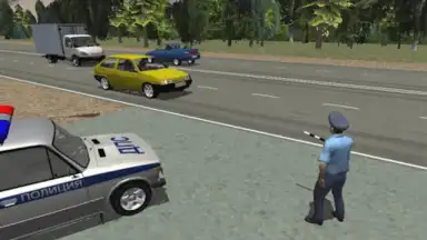 Captura de tela de Traffic Cop Simulator 3D 6