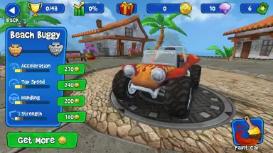 Captura de tela de Beach Buggy Racing 3