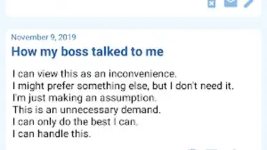 Captura de tela de Cognitive Diary CBT Self-Help 12