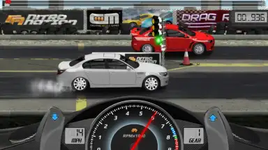 Captura de tela de Drag Racing 3
