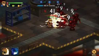 Captura de tela de Endless War 7