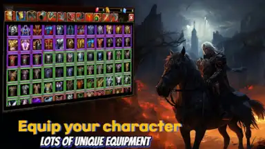 Captura de tela de Darkside Dungeon roguelike rpg 4