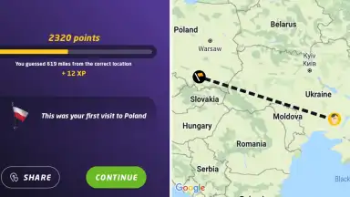 Captura de tela de GeoGuessr 17
